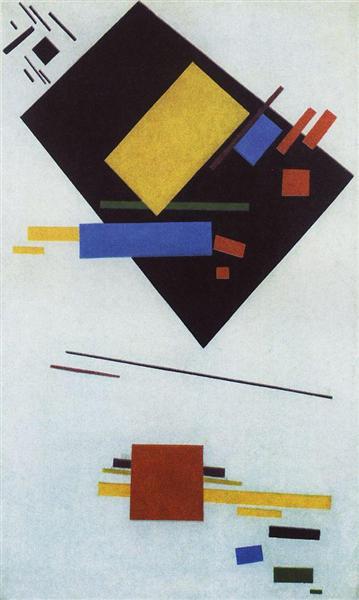 Suprematism, 1915 - Kazimir Malevich