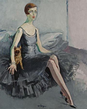 Portrait de Ms Jean McKelvie Sclater-Booth, 1920 - 基斯·梵·鄧肯