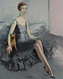Portrait de Ms Jean McKelvie Sclater-Booth - Kees van Dongen