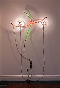 Neon Wrapping Incandescent - Keith Sonnier