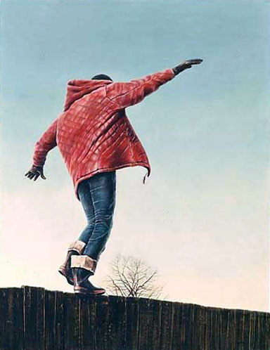 Boy on Fence, 1965 - Кен Денбі