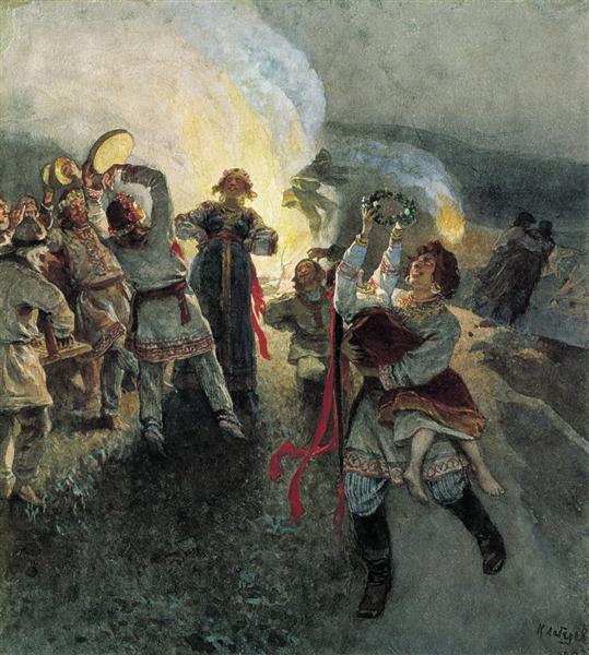 Night of Ivan Kupala - Klavdi Lébedev