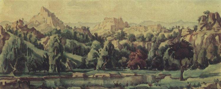Landscape, 1940 - Костянтин Богаєвський