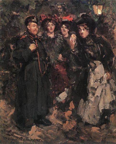 На бульваре, 1902 - Константин Коровин