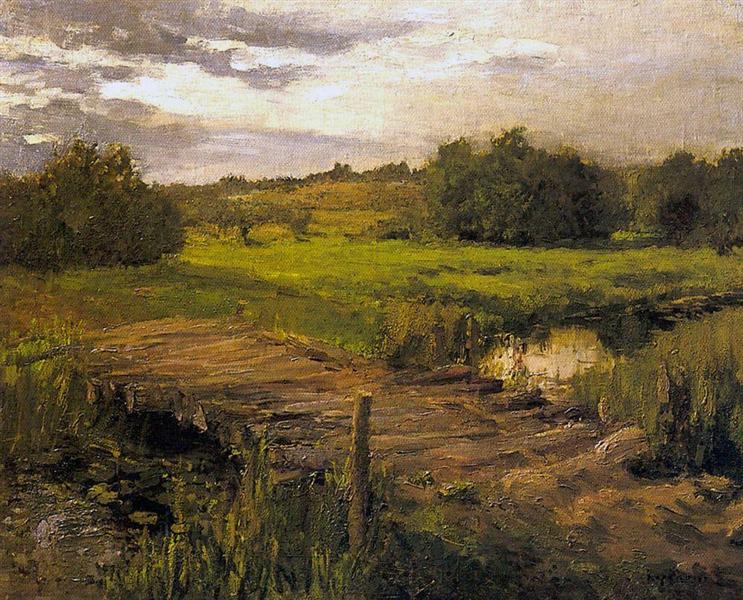 Ручей, c.1890 - Константин Коровин