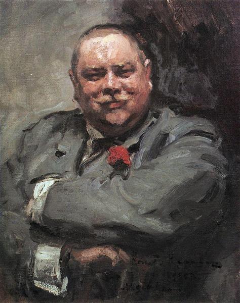 Portrait of Nikolay Chichagov, 1902 - Костянтин Коровін