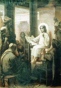Cristo entre os doutores - Konstantin Makovsky