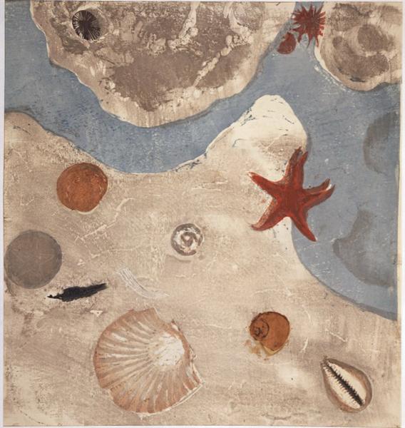 The Sea, 1937 - Koshiro Onchi