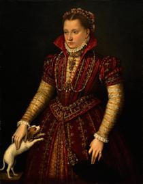 Portrait of a Noblewoman - 拉维尼亚·丰塔纳