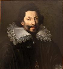 Portrait of a knight of Saint Michael - Brüder Le Nain
