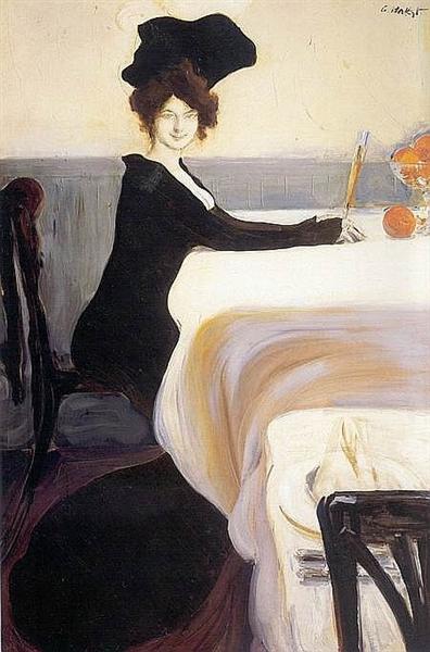 The Supper, 1902 - Leon Bakst