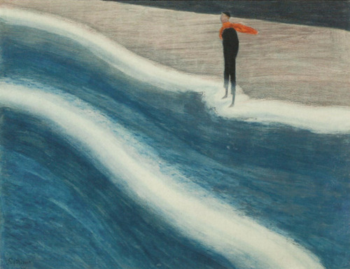 Young Man with Red Scarf, 1908 - Leon Spilliaert