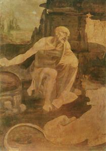 Святой Иероним - Леонардо да Винчи