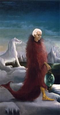 Portrait of Max Ernst - Леонора Каррингтон