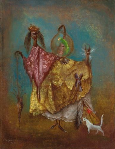 The Artist Traveling Incognito, 1949 - Леонора Керрінгтон