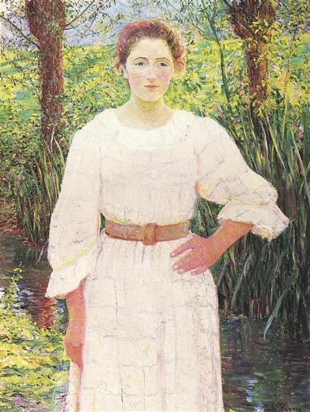 By the Brook, 1909 - Lilla Cabot Perry