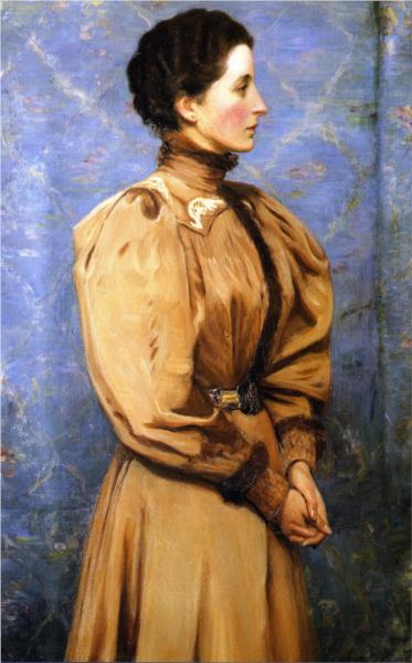 Portrait of the Baroness von R., 1895 - Лілла Кабот Перрі
