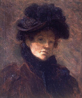 Self-portrait, 1892 - Lilla Cabot Perry