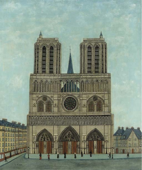 Cathédrale de Notre Dame - Louis Vivin