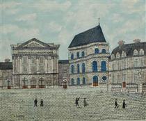 Le château de Versailles - Louis Vivin