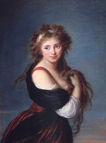 Hyacinthe-Gabrielle Roland, 1791 - Élisabeth Vigée-Lebrun