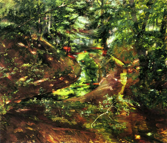 In the Woods near Bernried, 1892 - Ловис Коринт