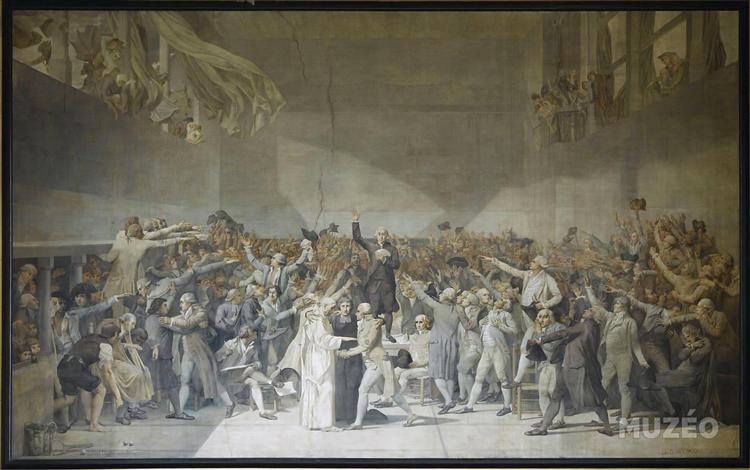 Tennis Court Oath,  20 juin 1789 - Люк-Олів'є Мерсон