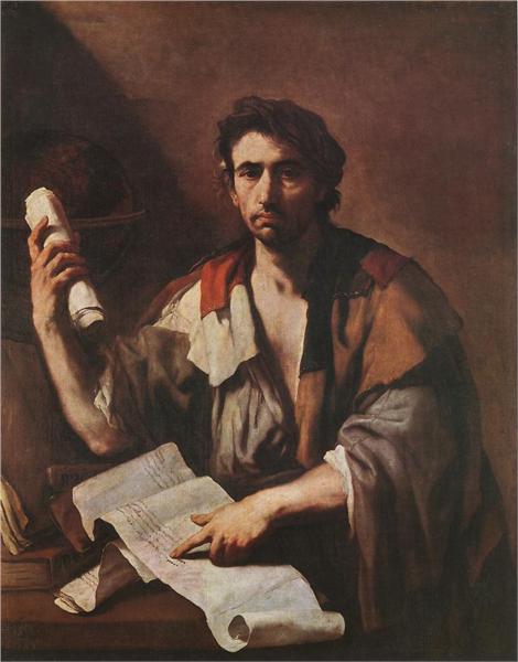 Cynic philosopher, 1653 - Luca Giordano