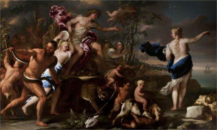 The Triumph of Bacchus and Ariadne, 1682 - Luca Giordano