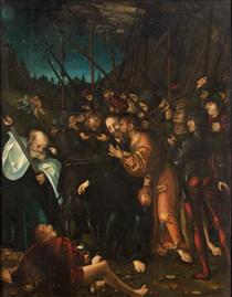 Arrest of Christ - Lucas Cranach, o Velho