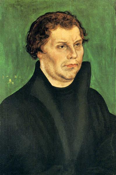 Мартин Лютер, 1526 - Лукас Кранах Старший