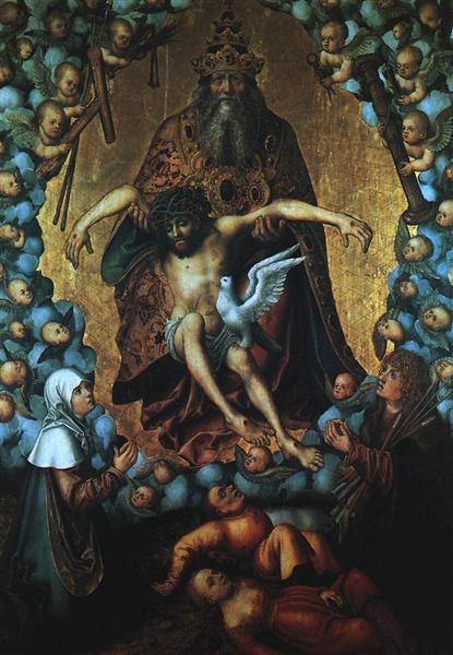 The Trinity, c.1515 - Лукас Кранах Старший