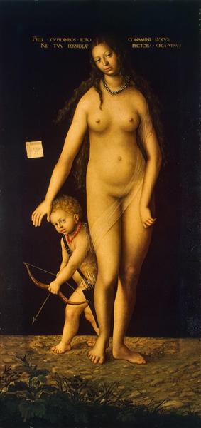 Venus and Cupid, 1509 - Lucas Cranach l'Ancien