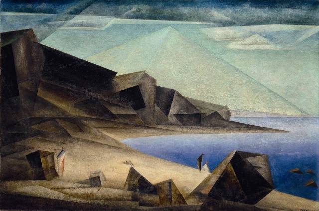 The High Shore, 1923 - Lyonel Feininger