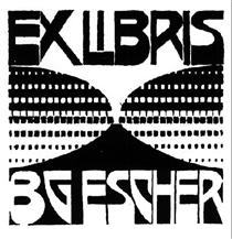 Bookplate B.G. Escher [Beer] - M. C. Escher