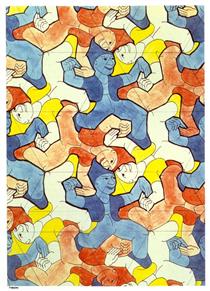 Dwarves - M.C. Escher