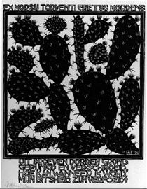 Emblemata - Cactus - M.C. Escher