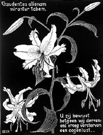 Flowers - Maurits Cornelis Escher