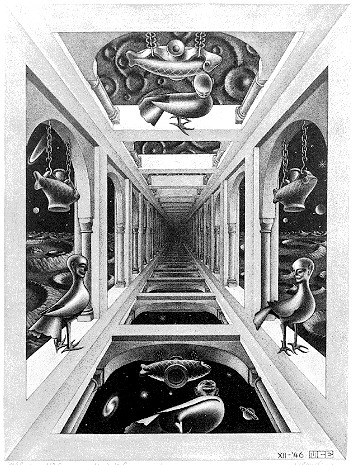 Gallery, 1946 - Мауріц Корнеліс Ешер