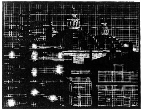 Nocturnal Rome, 1934 - M. C. Escher