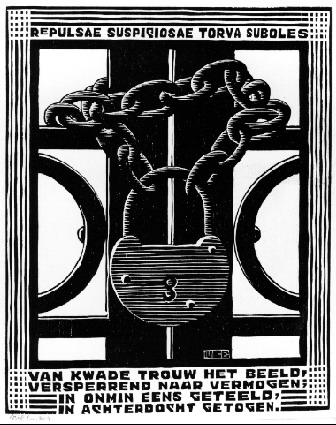 Padlock, 1931 - M.C. Escher