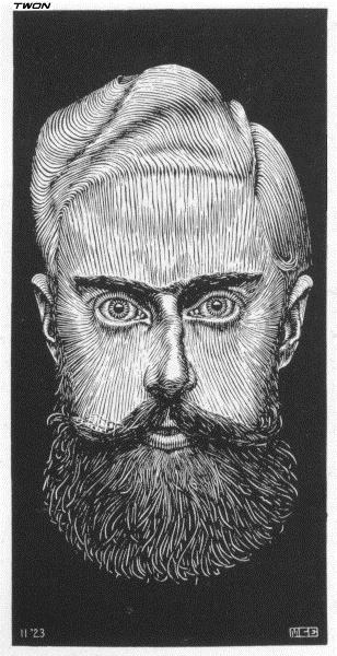 Self-Portrait, 1923 - M.C. Escher