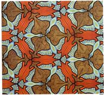Symmetry Drawing - Maurits Cornelis Escher