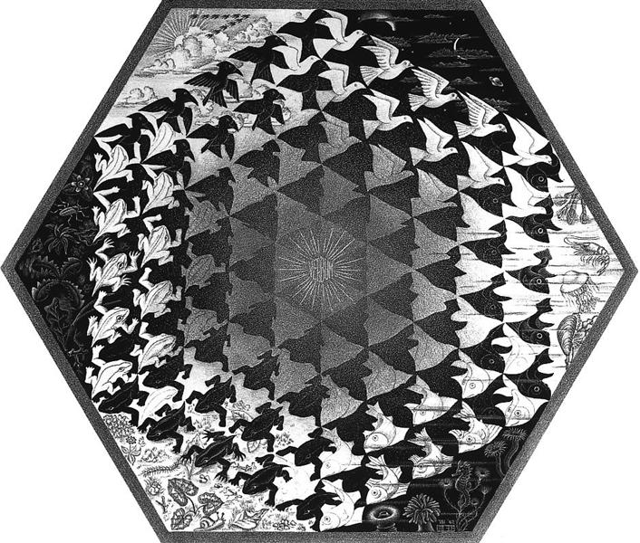 Verbum, 1942 - M. C. Escher