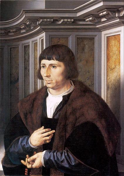 A Man with a Rosary, c.1527 - Jan Gossaert
