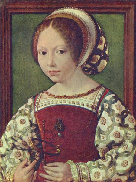 A Young Princess (Dorothea of Denmark), c.1530 - Mabuse