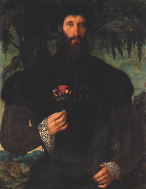 Self-portrait, c.1550 - Maarten van Heemskerck