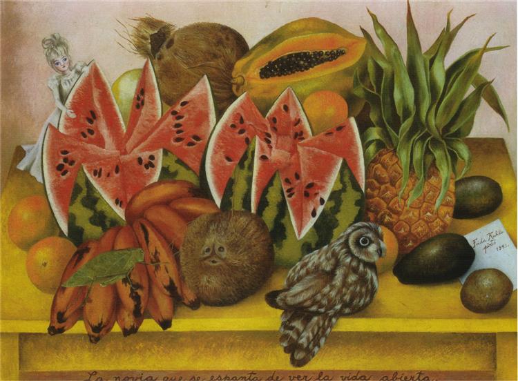 The Bride Frightened at Seeing Life Opened, 1943 - Frida Kahlo
