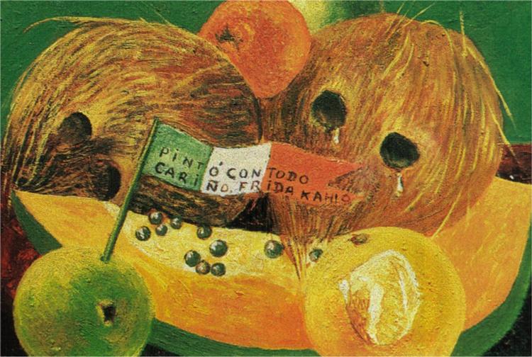 Weeping Coconuts or Coconut Tears, 1951 - Frida Kahlo
