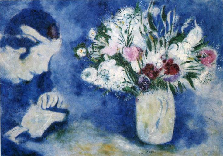 Bella in Mourillon, 1926 - Marc Chagall